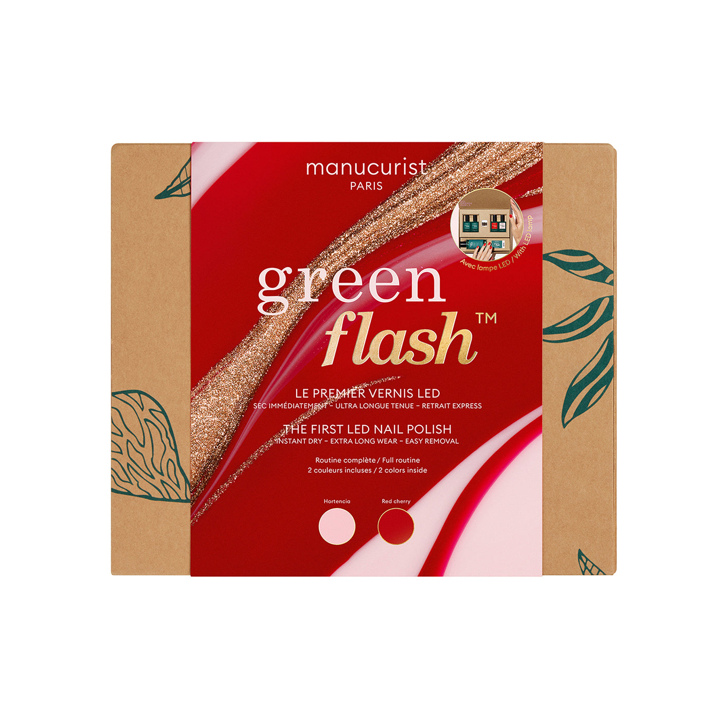 Manucurist Green Flash Full Pro Kit - with LED Lamp
