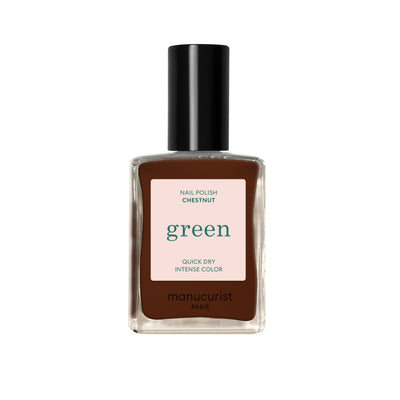 Green Nail Polish - Chestnut 15ml