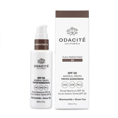 Odacite SPF50 Flex-Perfecting Mineral Drops Tinted Sunscreen - Flex 05