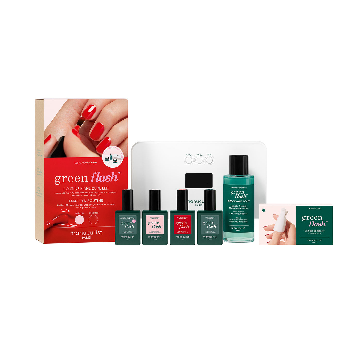 Manucurist Green Flash LED Manicure System Kit 