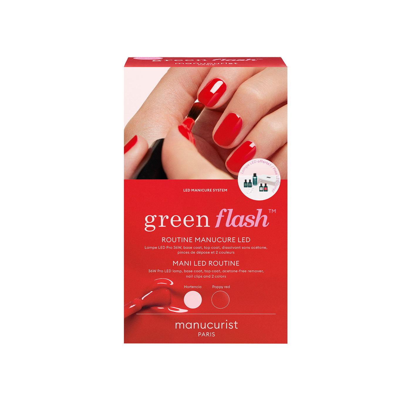 Manucurist Green Flash LED Manicure System Kit 