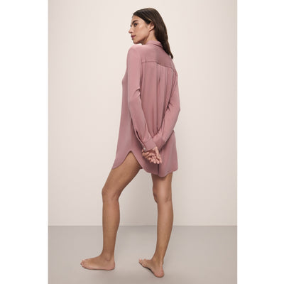 Eberjey Gisele TENCEL™ Modal Boyfriend Sleepshirt - Old Rose