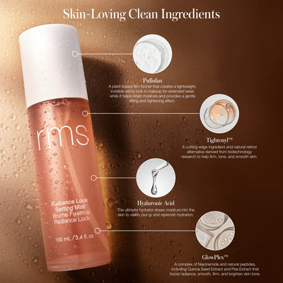 RMS Beauty Radiance Lock Setting Mist 100ml 