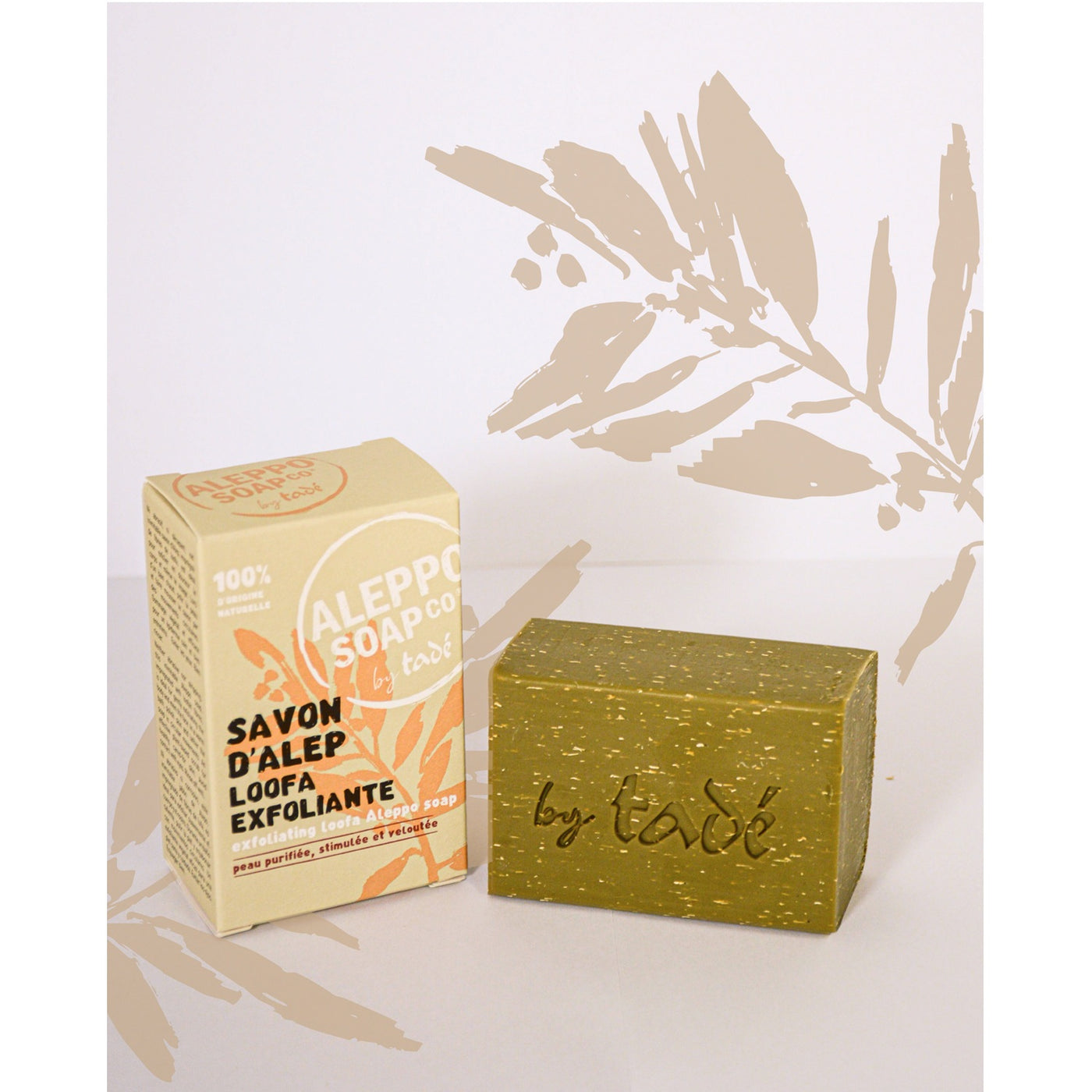 Tade Exfoliating Loofah Aleppo Soap