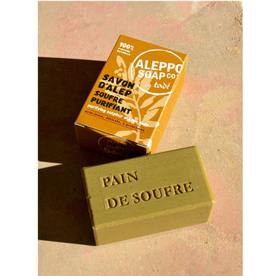 Tade Purifying Sulphur Aleppo Soap