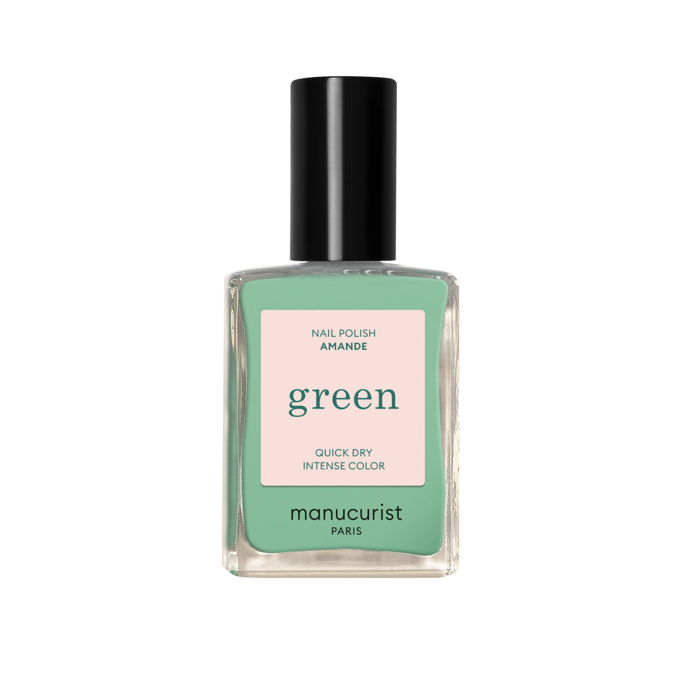 Green Nail Polish - Almond 15ml