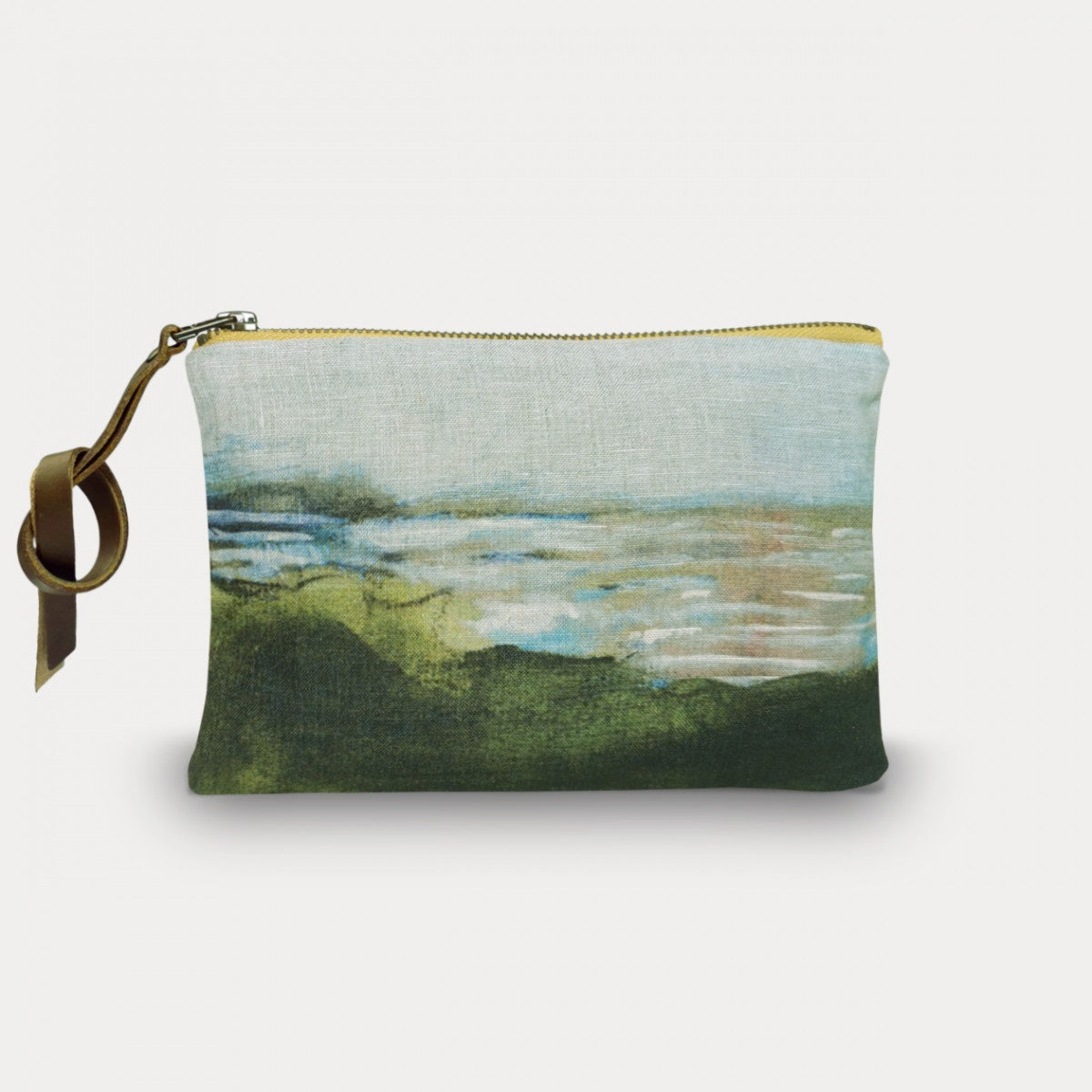Maison Levy Linen Pouch - Au Loin 15x21cm