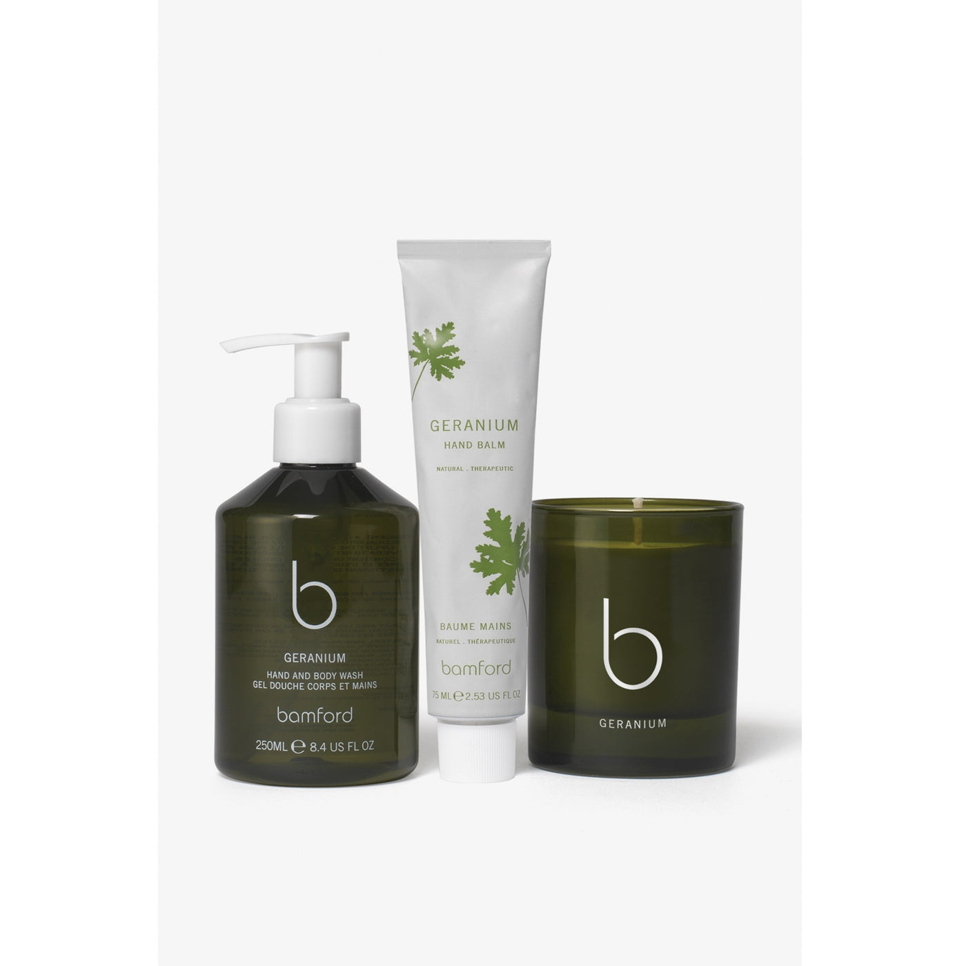 Bamford Geranium Favourites Christmas Gift Set