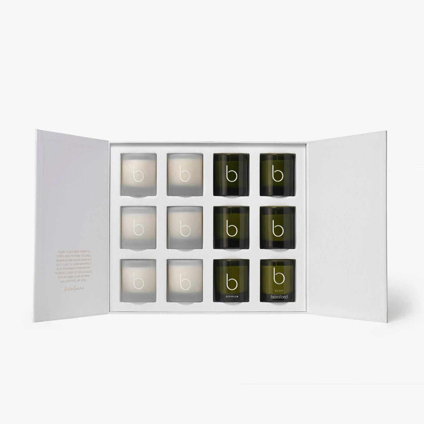 Bamford Twelve Months Candles Christmas Gift Set