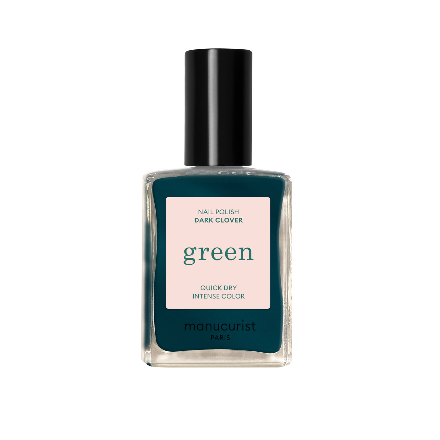 Green Nail Polish - Dark Clover 15ml