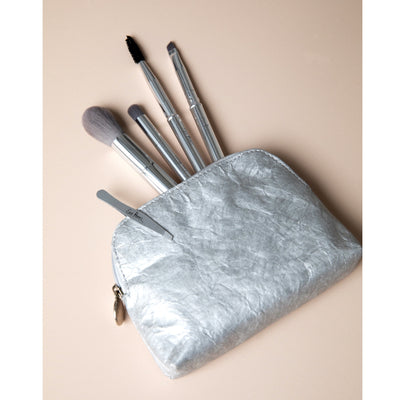 Eco Vegan Mini Essential Brush Set - 5 Items with Bag