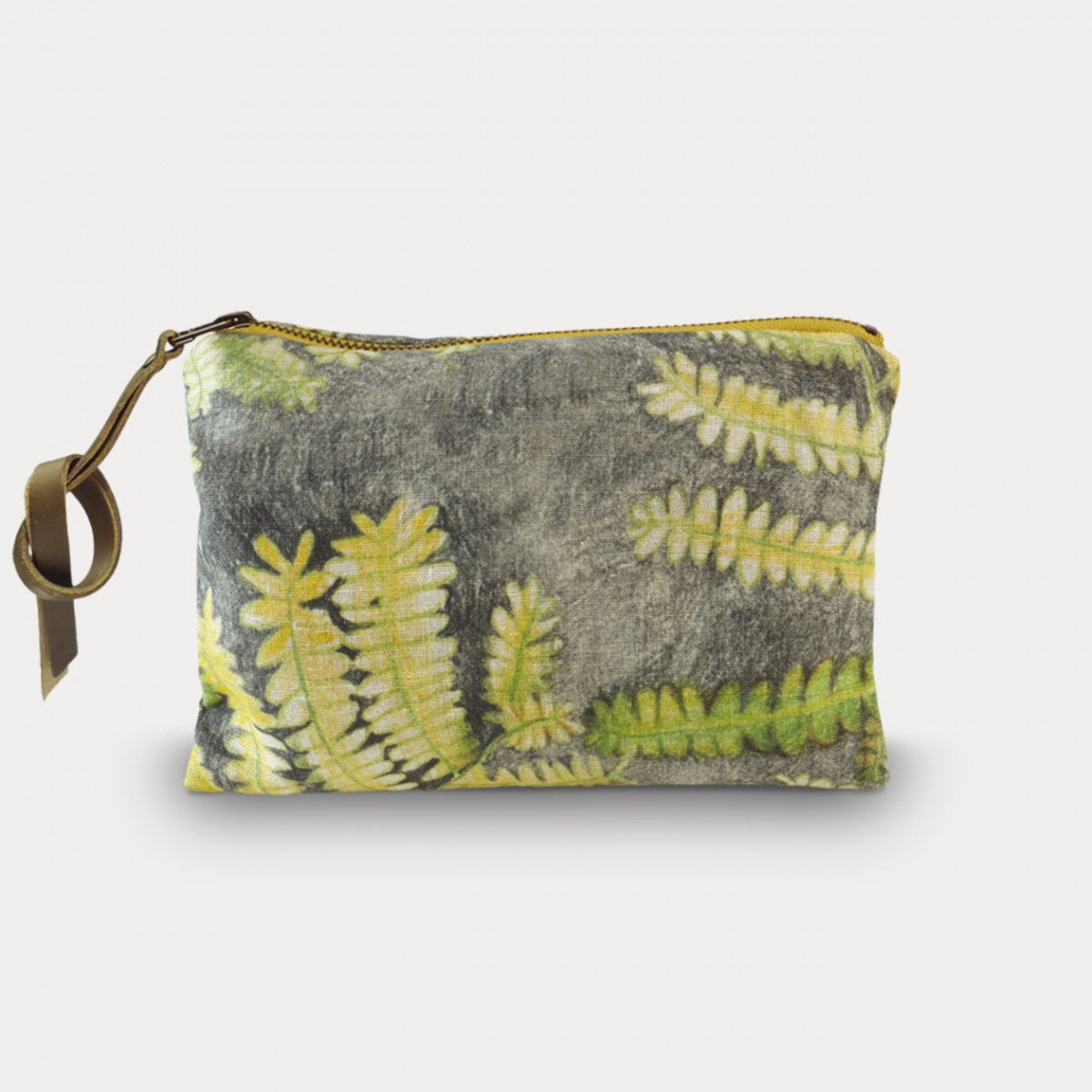 Maison Levy Linen Pouch - Fougeres 15x21cm