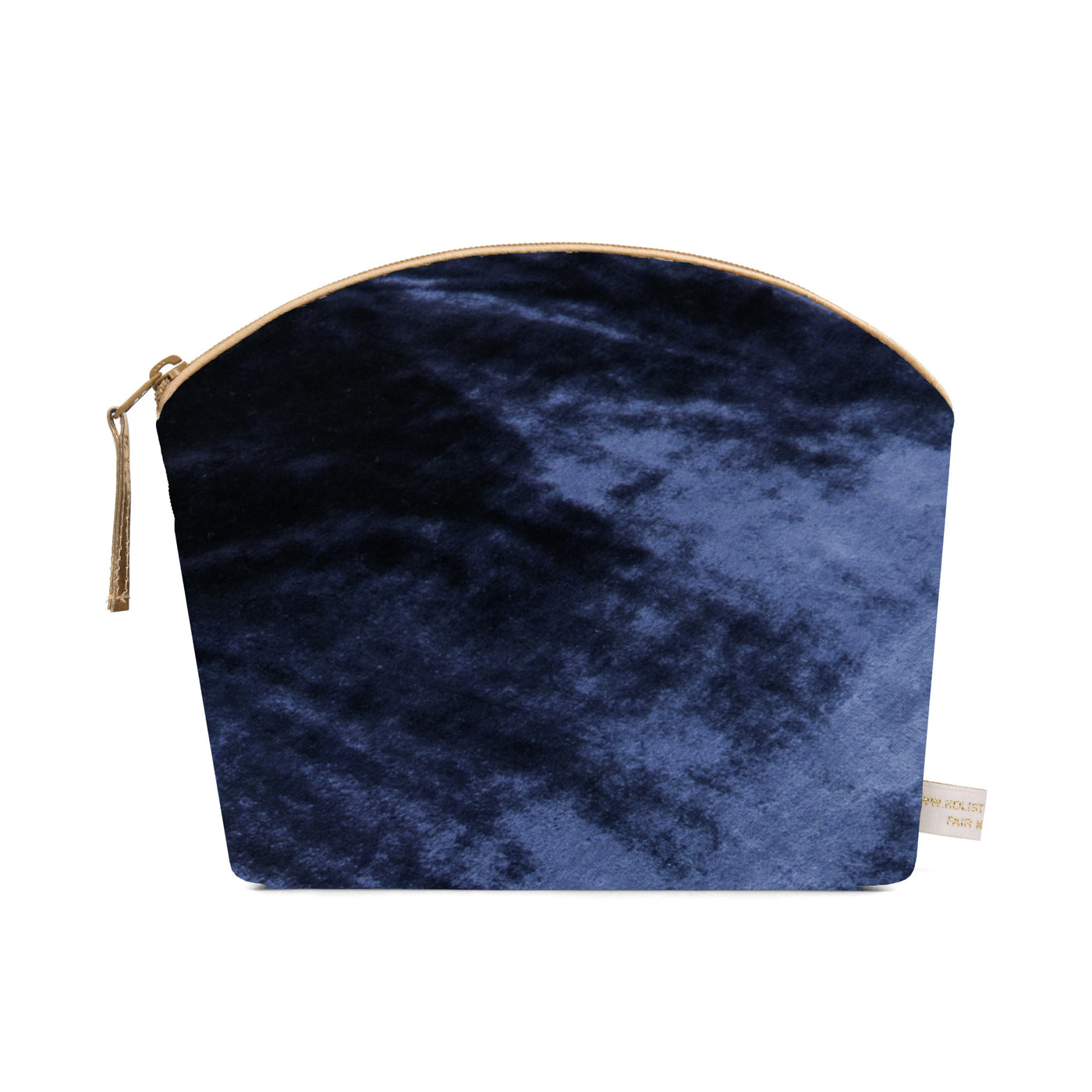 Holistic Silk Velvet Make-Up Bag with Lavender
