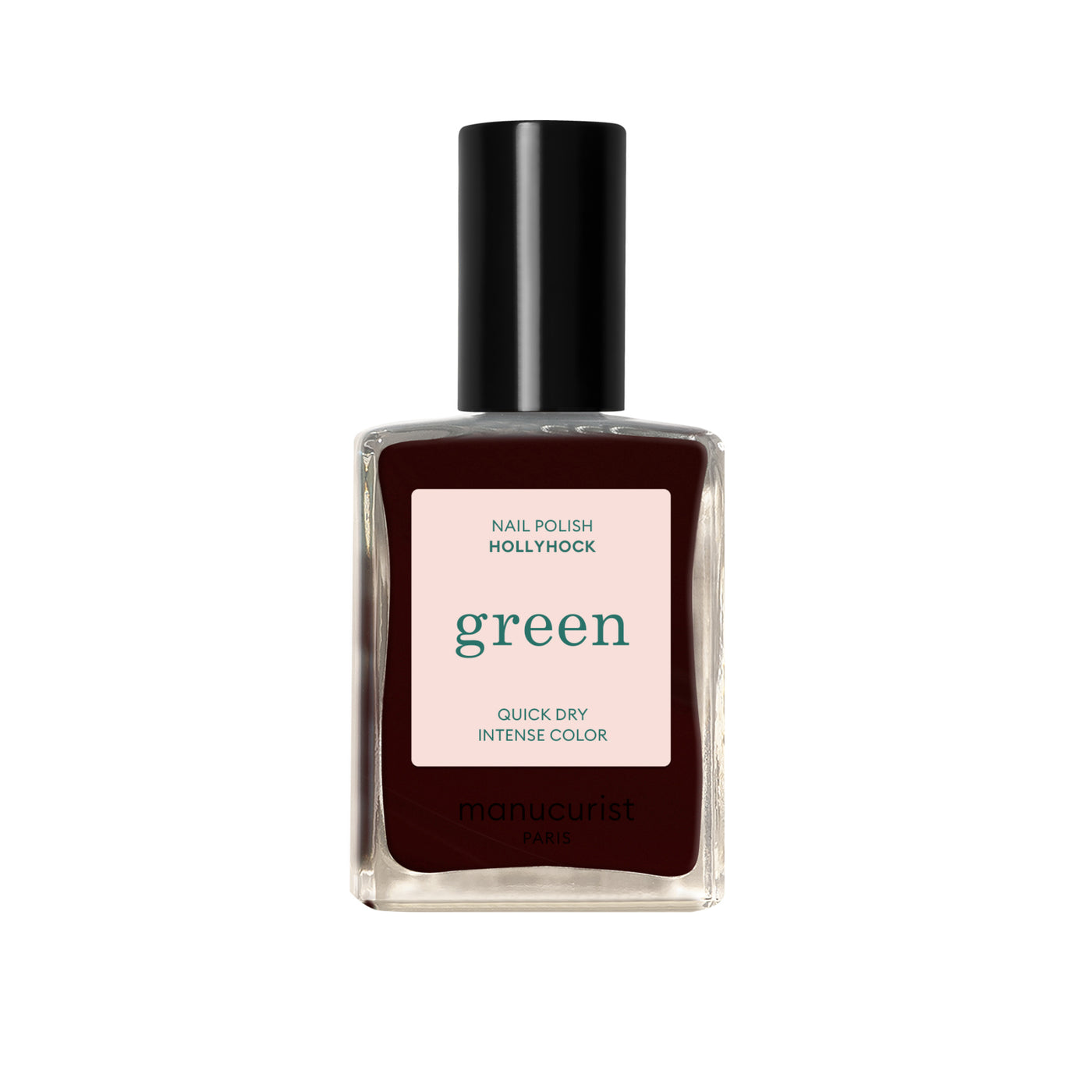 Green Nail Polish - Hollyhock 15ml