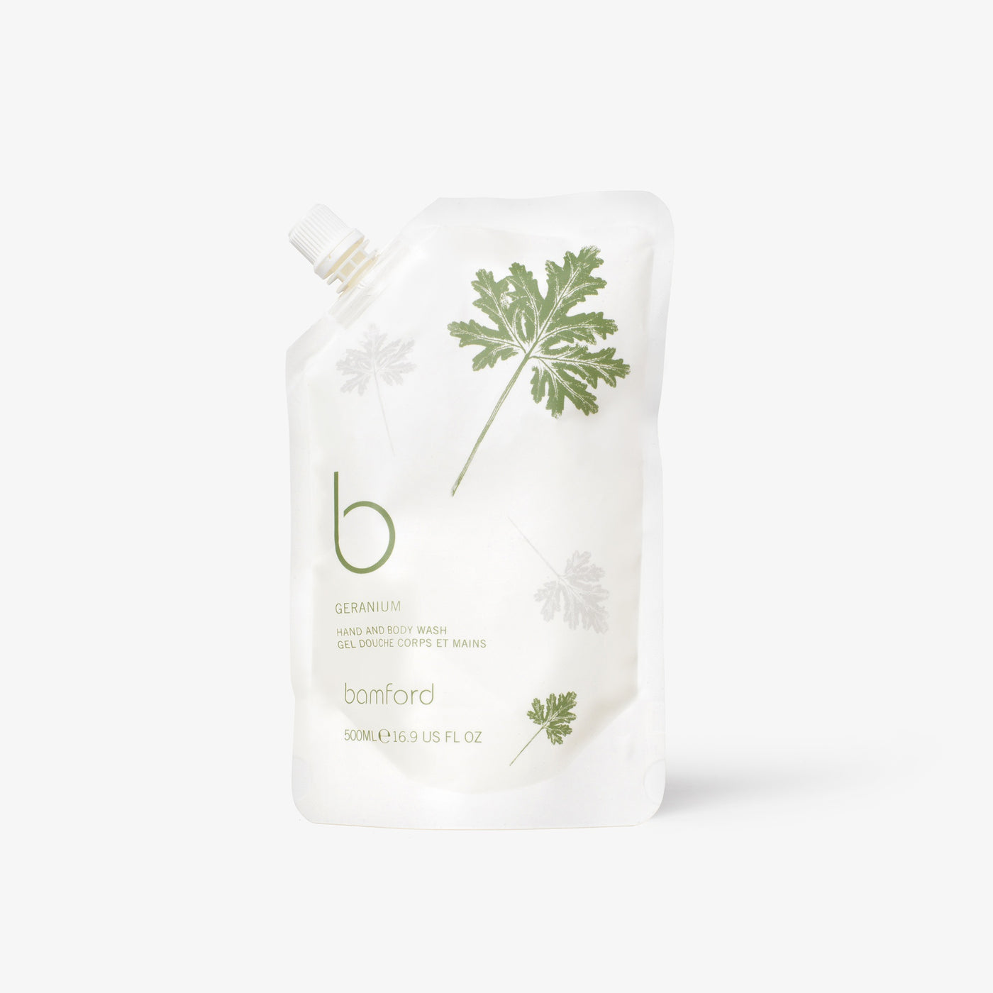 Bamford Geranium Hand & Body Wash Refill Pouch