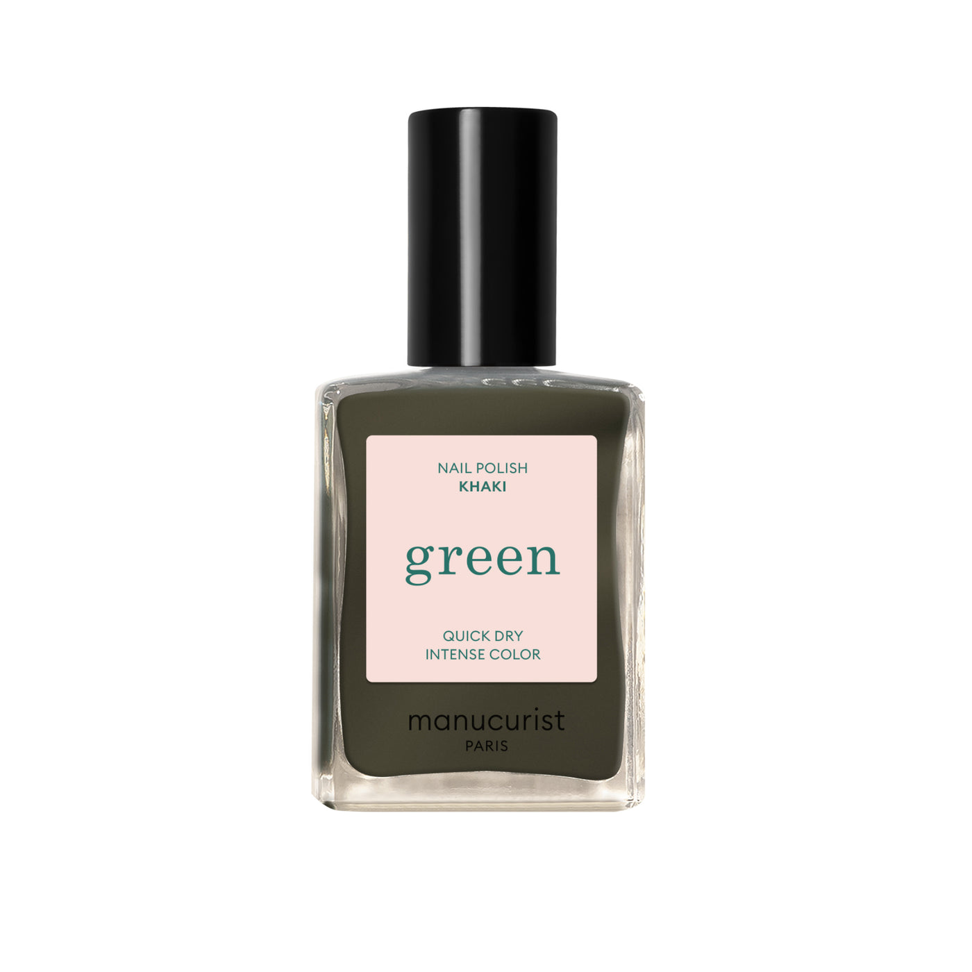 Green Nail Polish - Khaki 15ml