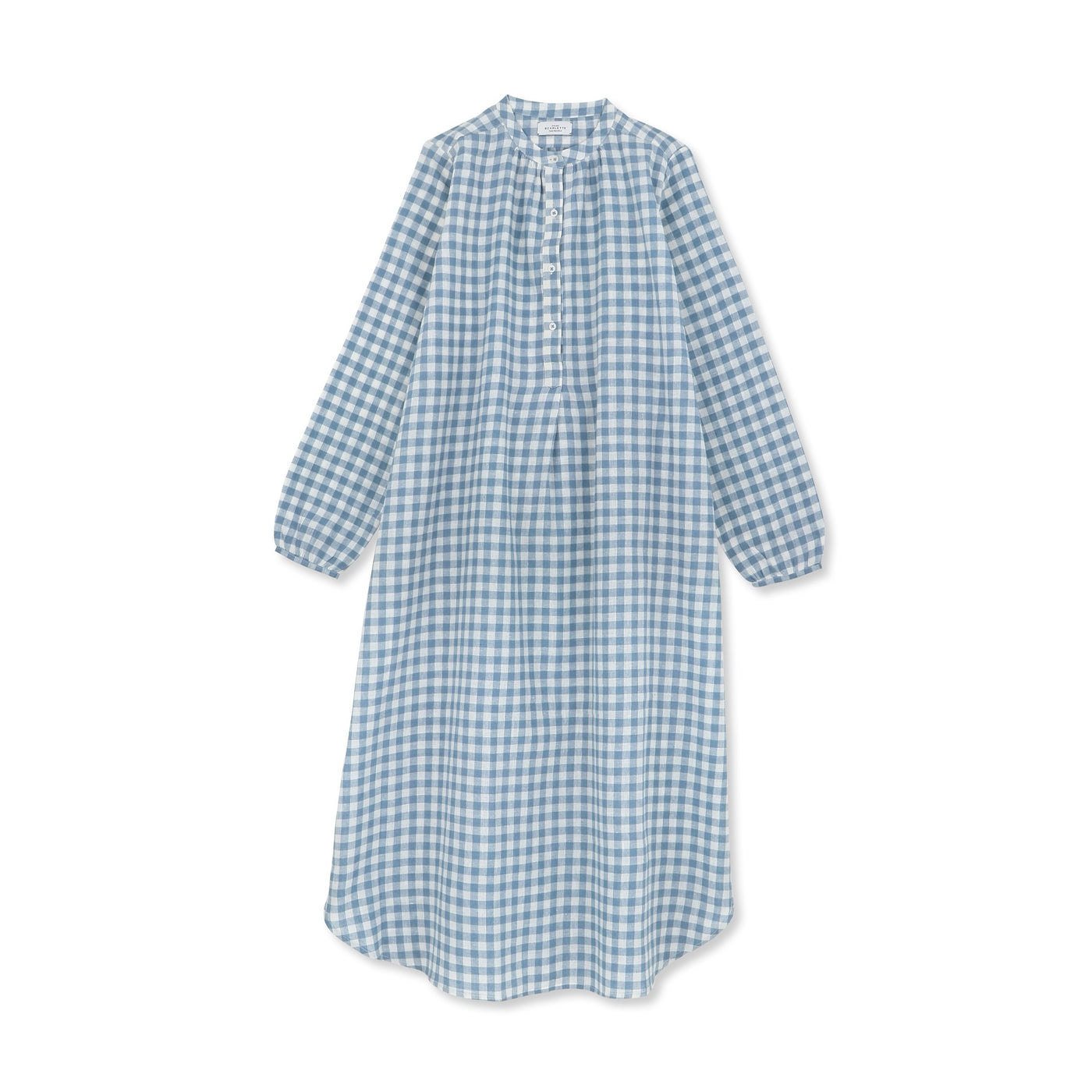 Scarlette Ateliers Long Sleeved Nightgown 3 - Libeccio Ciel