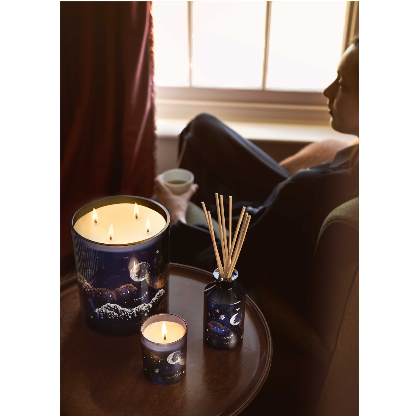 Bamford Christmas Chestnut & Cashmere Reed Diffuser 250ml