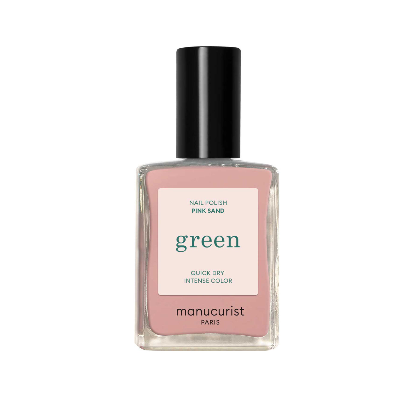 Green Nail Polish - Pink Sand 15ml