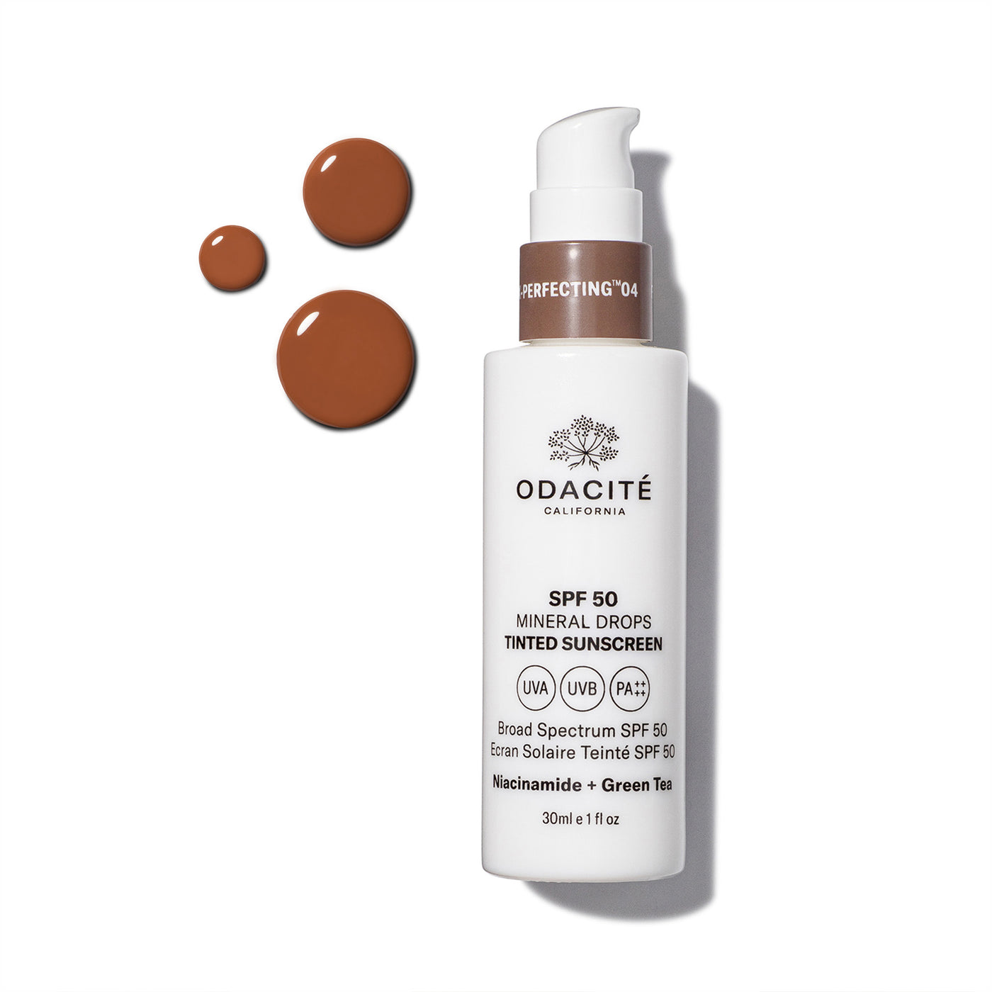Odacite SPF50 Flex-Perfecting Mineral Drops Tinted Sunscreen - Flex 04