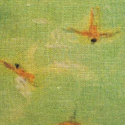 Maison Levy Linen Pouch - Baignade Verte