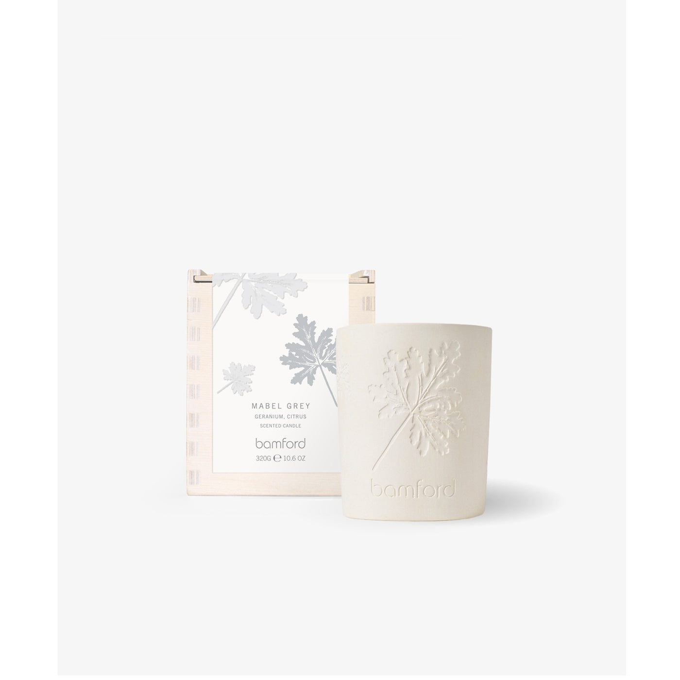 Mabel Grey Geranium Candle 320g