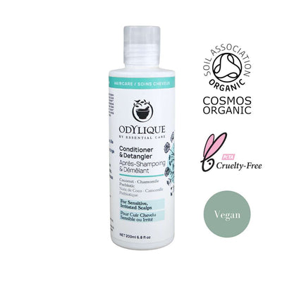 Odylique Conditioner & Detangler - Coconut, Chamomile, Prebiotic