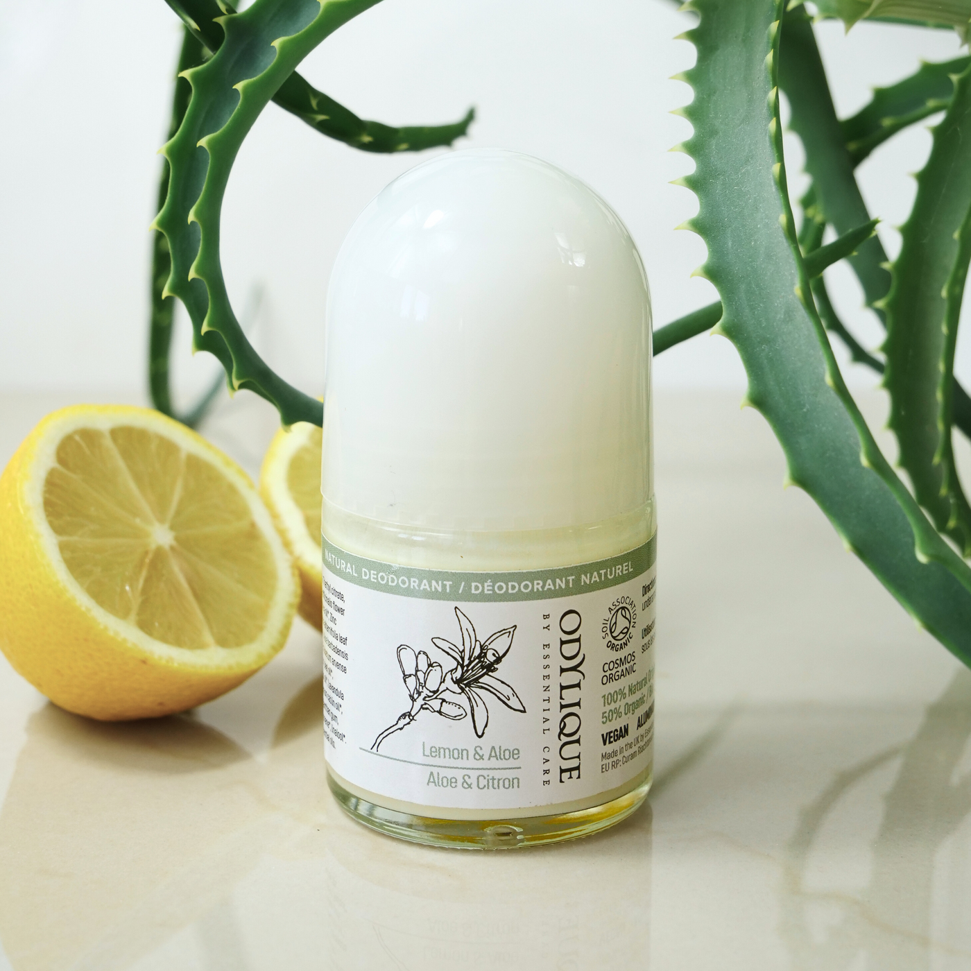 Odylique Lemon & Aloe Vera Natural Deodorant