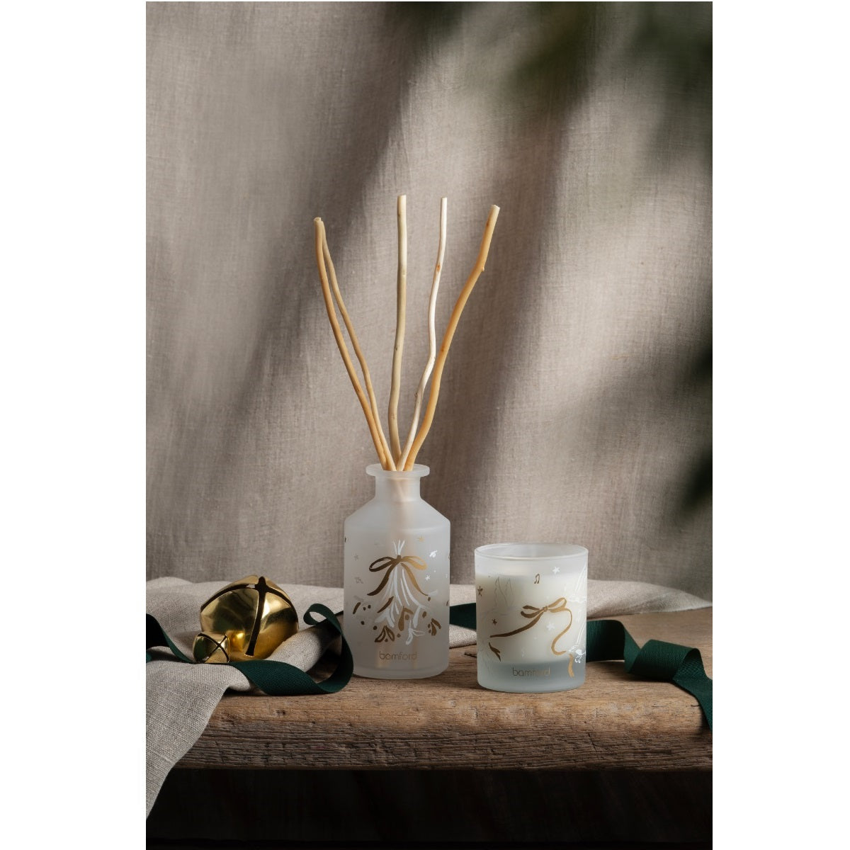 Bamford Xmas 24 Fir & Eucalyptus Willow Reed Diffuser