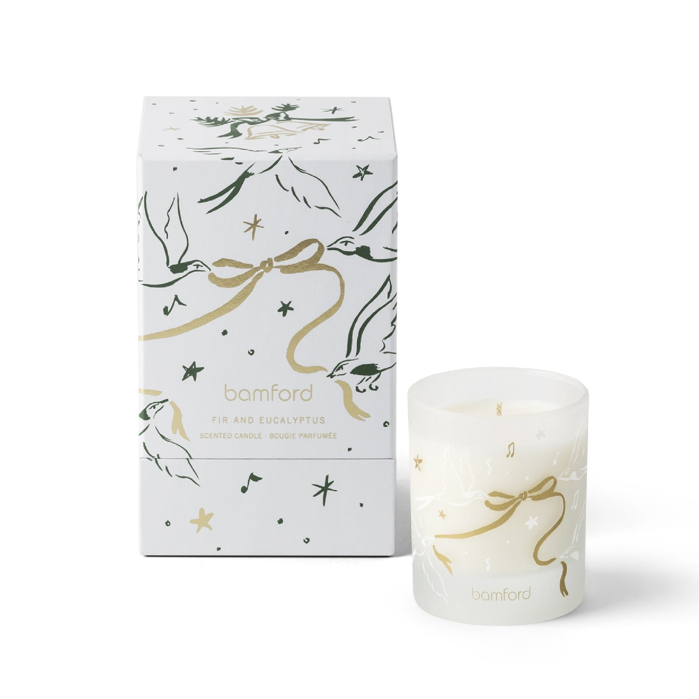 Bamford Christmas Fir and Eucalyptus Candle 140ml