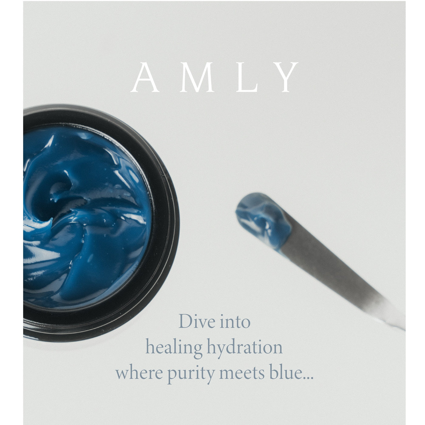 Amly Floral Deep Blue Hydro Repair Mask 50ml 