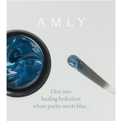 Amly Floral Deep Blue Hydro Repair Mask 50ml 