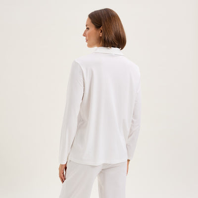Laurence Tavernier Pyjama Top Les Basiques - White