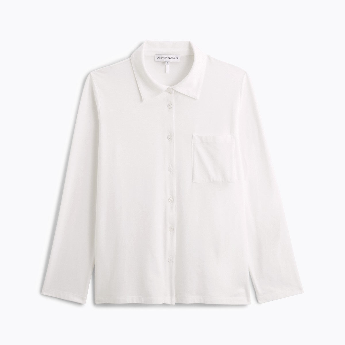 Laurence Tavernier Pyjama Top Les Basiques - White