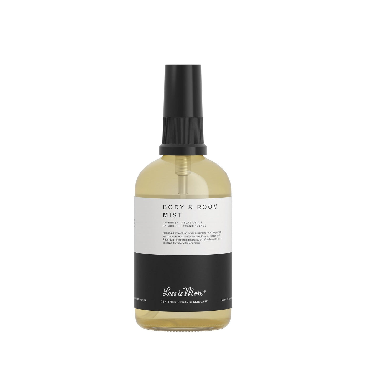 Less is More Body and Room Mist Brings peace to mind and body