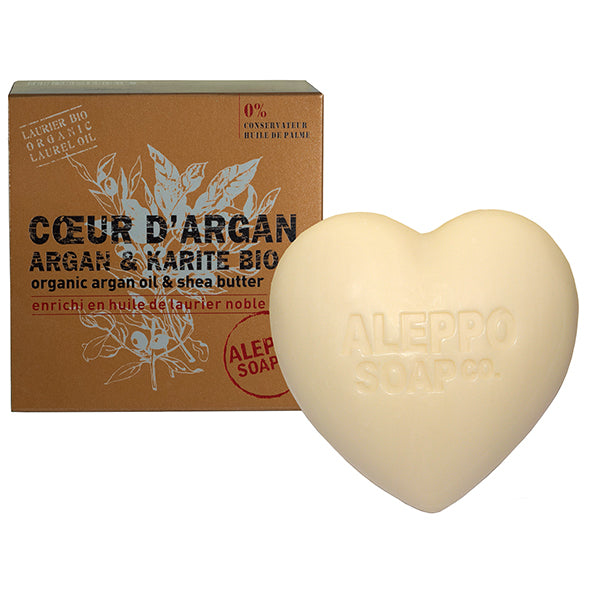Tade Argan and Organic Shea Butter Heart Soap 200g