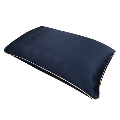 Pure Mulberry Silk Pillowcase in Navy