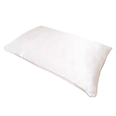 Pure Mulberry Silk Pillowcase in White