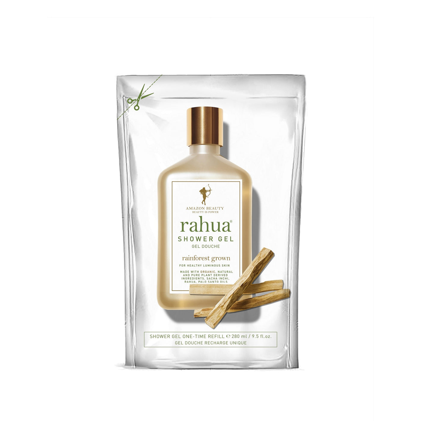 Rahua Body Shower Gel Refill | With Palo Santo, Lavender & Hibiscus 