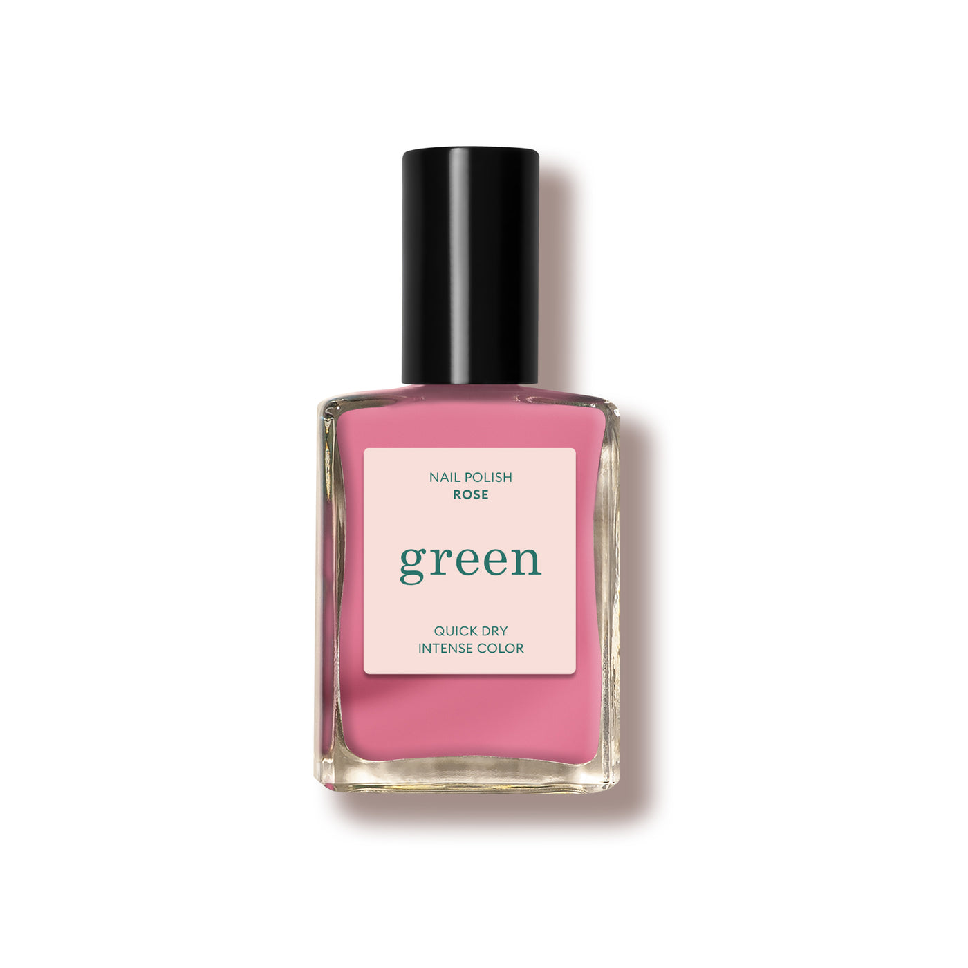 Green Nail Polish - Rose 15ml