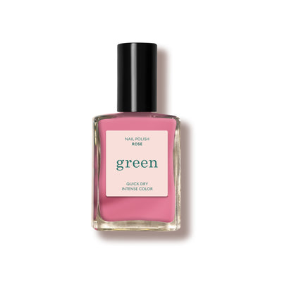 Green Nail Polish - Rose 15ml