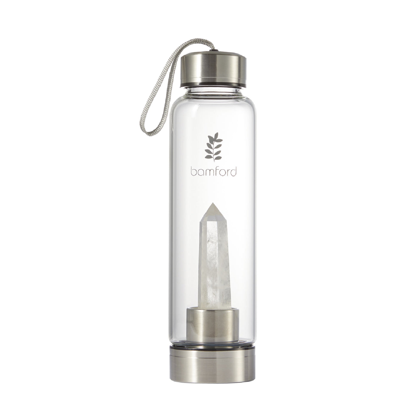 Bamford Crystal Water Bottle - Clear Quartz